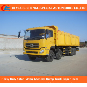 Heavy Duty 40ton-50ton 12wheels Dump Truck Tipper Truck